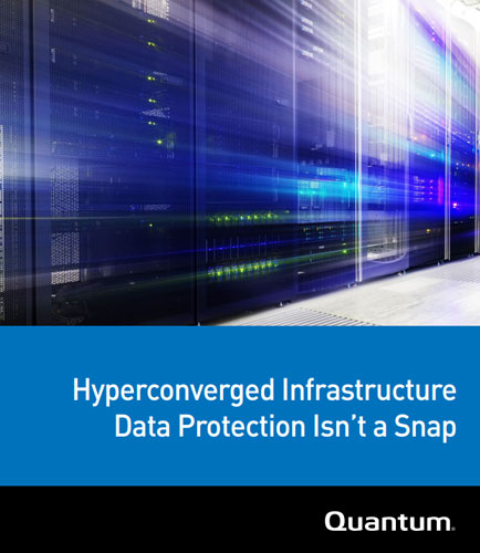 Hyper Converged Infrastructure: Data Protection Isn't a Snap