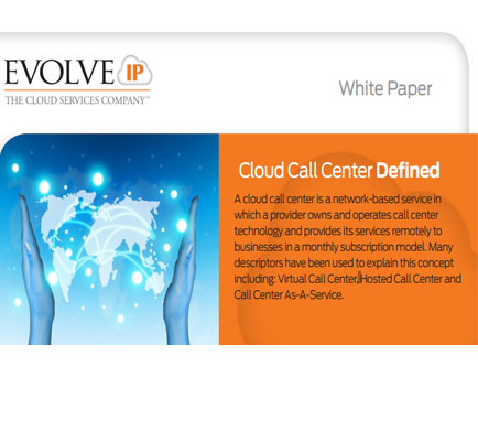 Cloud Call Center Defined