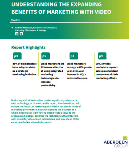 Understanding The Expanding Benefits Of Marketing With Video