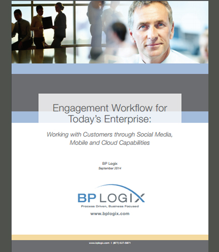 Customer Engagement Workflow for Enterprises Through Social Media, Mobile and Cloud Capabilities