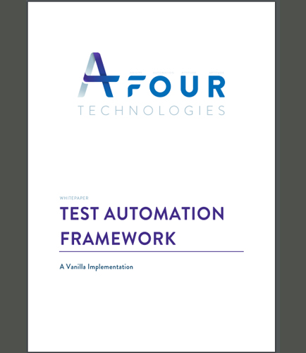 Test Automation Framework: A Vanilla Implementation