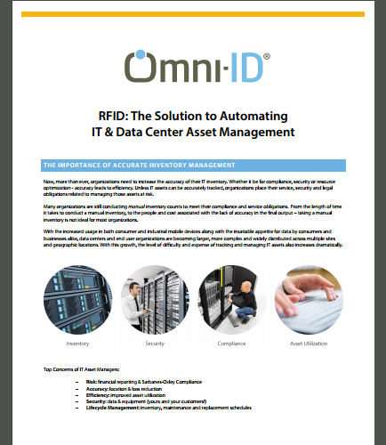 RFID:The Solution to Automating IT & Data Center Asset Management