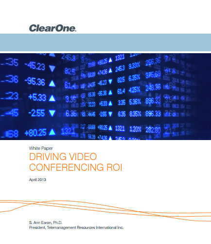 Driving video conferencing ROI