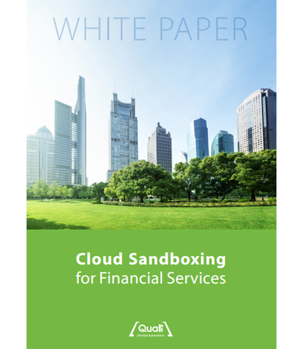 Cloud Sandboxing for Financial Services