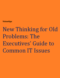 New Thinking for Old Problems: The Executive's Guide to Common IT Issues