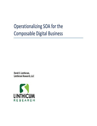 Operationalizing SOA for the Composable Digital Business