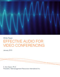 Effective Audio For Video Conferencing
