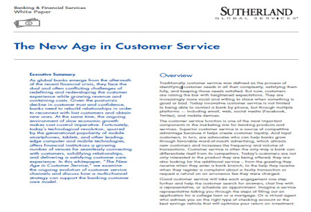 The New Age in Customer Service