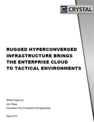 Rugged Hyperconverged Infrastructure Brings The Enterprise Cloud To Tactical Environments