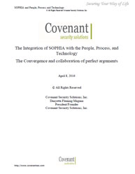 The Integration of SOPHIA with the People, Process, and Technology: The Convergence and collaboration of perfect arguments