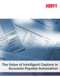 The Value of Intelligent Capture in Accounts Payable Automation