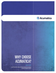 Why Choose Acumatica?